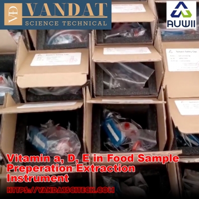 Giải pháp chiết Vitamin A, D, E trong mẫu thực phẩm bằng hệ thống gia nhiệt hoàn lưu tự động