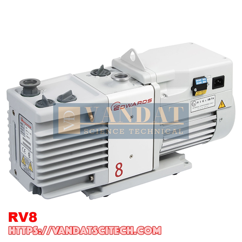 Bơm chân không Edwards RV8 - Lưu lượng vượt trội
