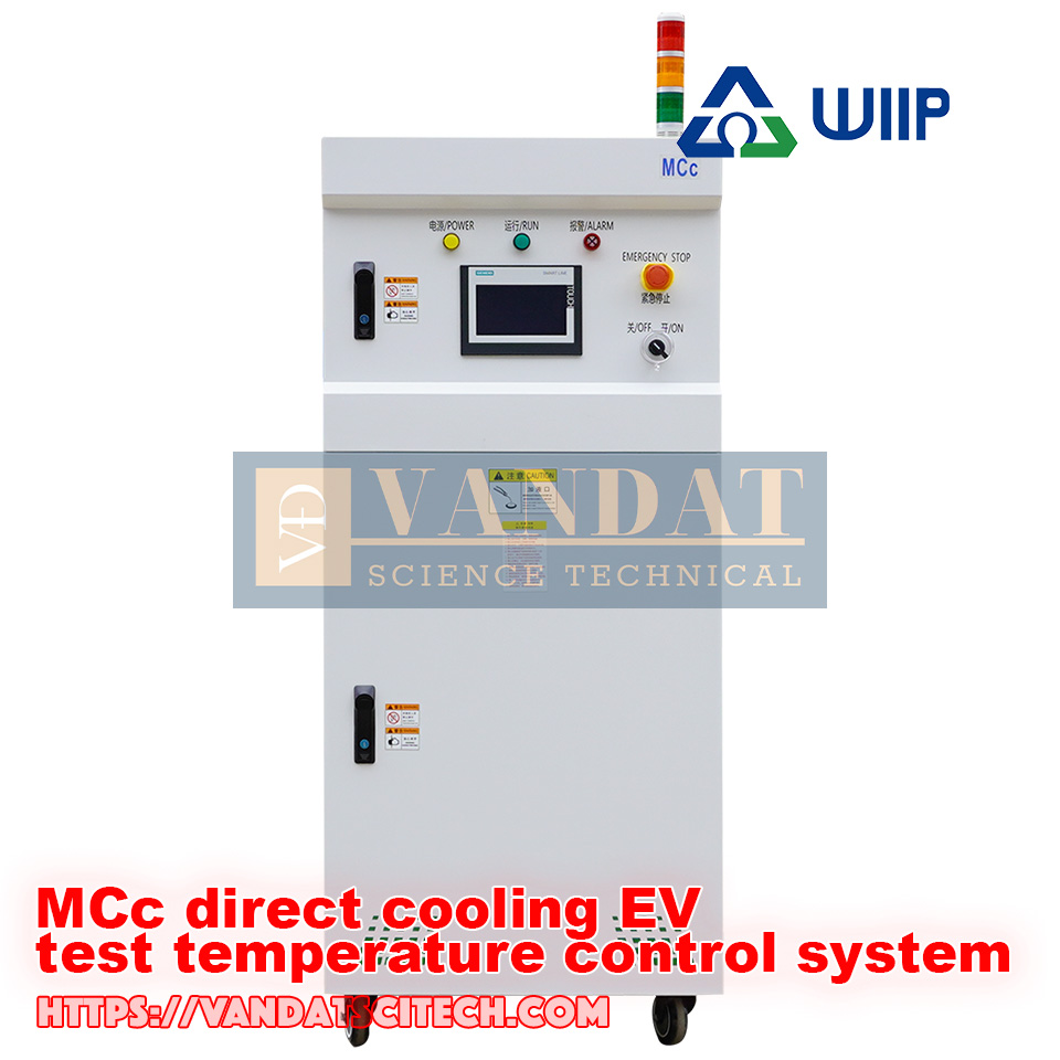 Máy kiểm soát nhiệt độ WIIP MCc Series mặt trước